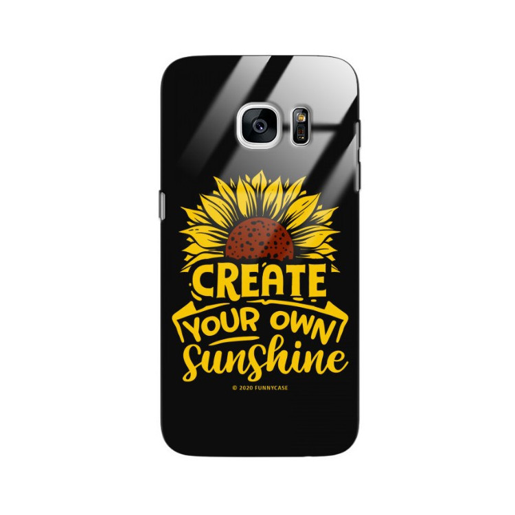Etui Samsung GALAXY S7, ST_SUNFLOWERS-2020-1-101 Wzory - FunnyCase