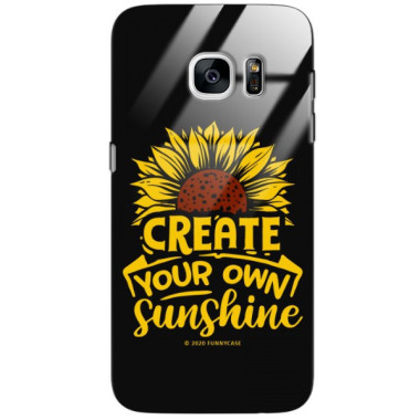 Etui Samsung GALAXY S7, ST_SUNFLOWERS-2020-1-101 Wzory - FunnyCase