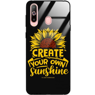 Etui Samsung GALAXY A60, ST_SUNFLOWERS-2020-1-101 Wzory - FunnyCase