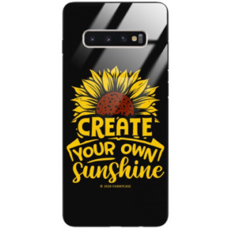 Etui Samsung GALAXY S10 PLUS, ST_SUNFLOWERS-2020-1-101 Wzory - FunnyCase
