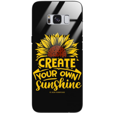 Etui Samsung GALAXY S8, ST_SUNFLOWERS-2020-1-101 Wzory - FunnyCase