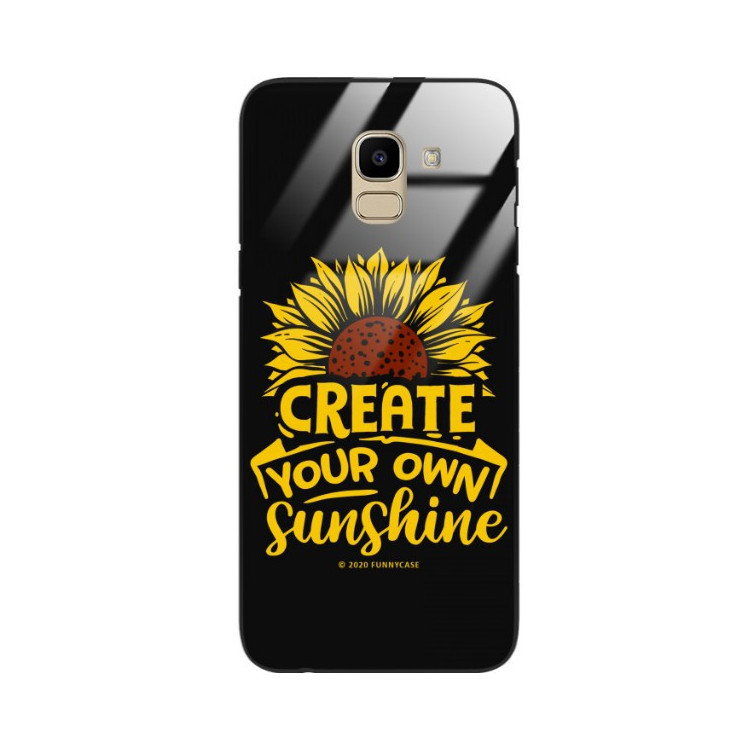 Etui Samsung GALAXY J6 2018, ST_SUNFLOWERS-2020-1-101 Wzory - FunnyCase