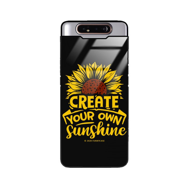 Etui Samsung GALAXY A80, ST_SUNFLOWERS-2020-1-101 Wzory - FunnyCase