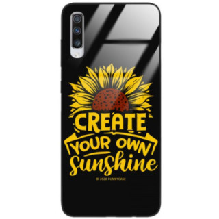 Etui Samsung GALAXY A70, ST_SUNFLOWERS-2020-1-101 Wzory - FunnyCase