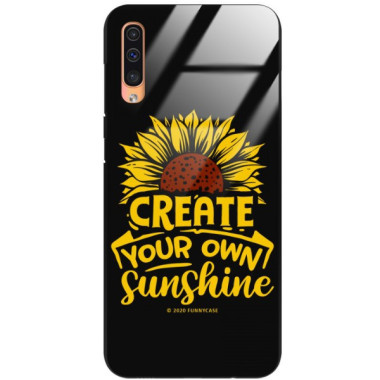 Etui Samsung GALAXY A50 / A30S / A50S, ST_SUNFLOWERS-2020-1-101 Wzory - FunnyCase