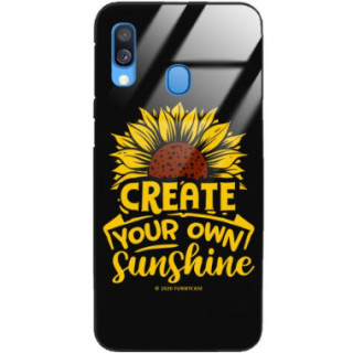 Etui Samsung GALAXY A40, ST_SUNFLOWERS-2020-1-101 Wzory - FunnyCase