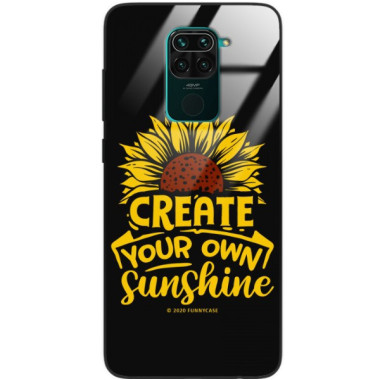 Etui Xiaomi REDMI NOTE 9, ST_SUNFLOWERS-2020-1-101 Wzory - FunnyCase