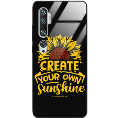 Etui Xiaomi MI NOTE 10, ST_SUNFLOWERS-2020-1-101 Wzory - FunnyCase
