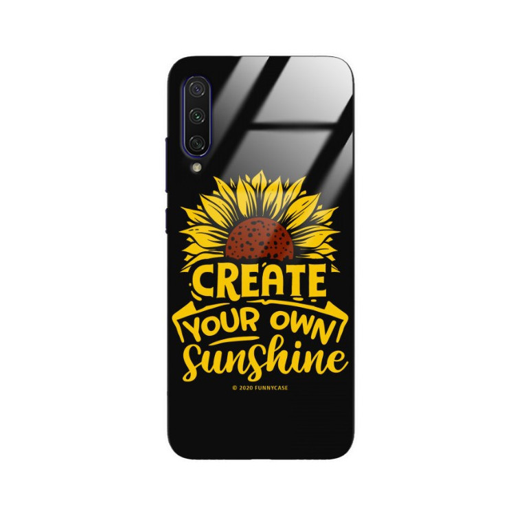 Etui Xiaomi MI A3 LITE, ST_SUNFLOWERS-2020-1-101 Wzory - FunnyCase