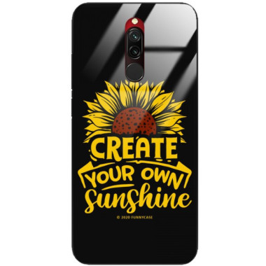 Etui Xiaomi REDMI 8, ST_SUNFLOWERS-2020-1-101 Wzory - FunnyCase