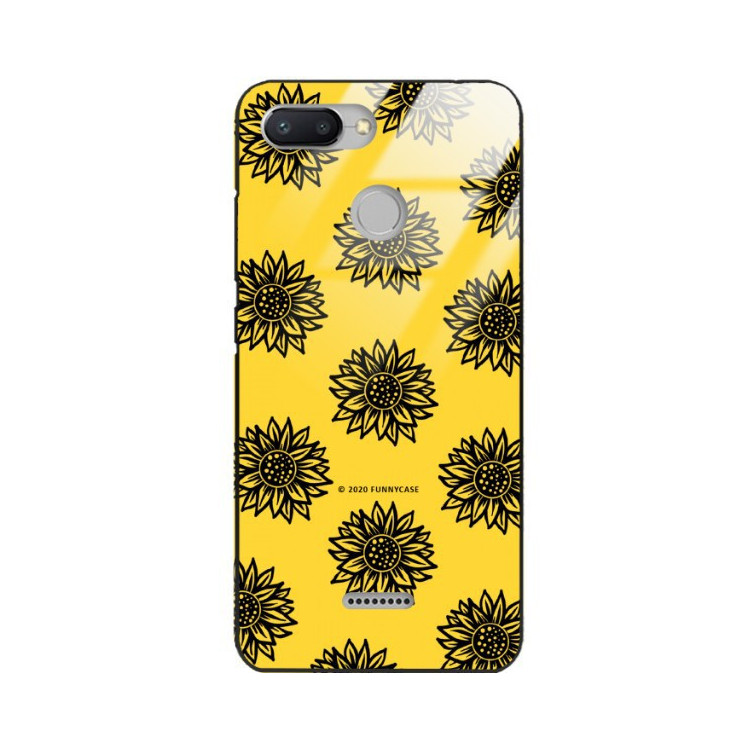 Etui Xiaomi REDMI 6, ST_SUNFLOWERS-2020-1-101 Wzory - FunnyCase