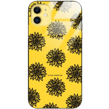 Etui Apple IPHONE 11, ST_SUNFLOWERS-2020-1-102 Wzory - FunnyCase