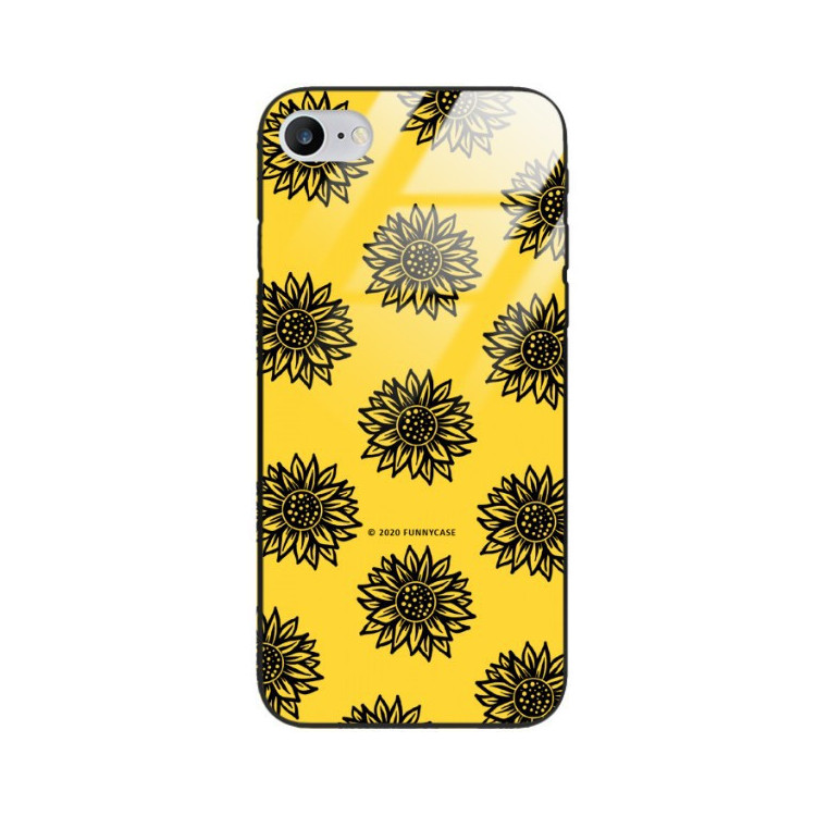 Etui Apple IPHONE 7 / 8, ST_SUNFLOWERS-2020-1-102 Wzory - FunnyCase