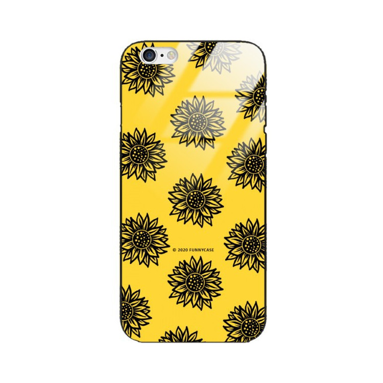 Etui Apple IPHONE 6 / 6S, ST_SUNFLOWERS-2020-1-102 Wzory - FunnyCase