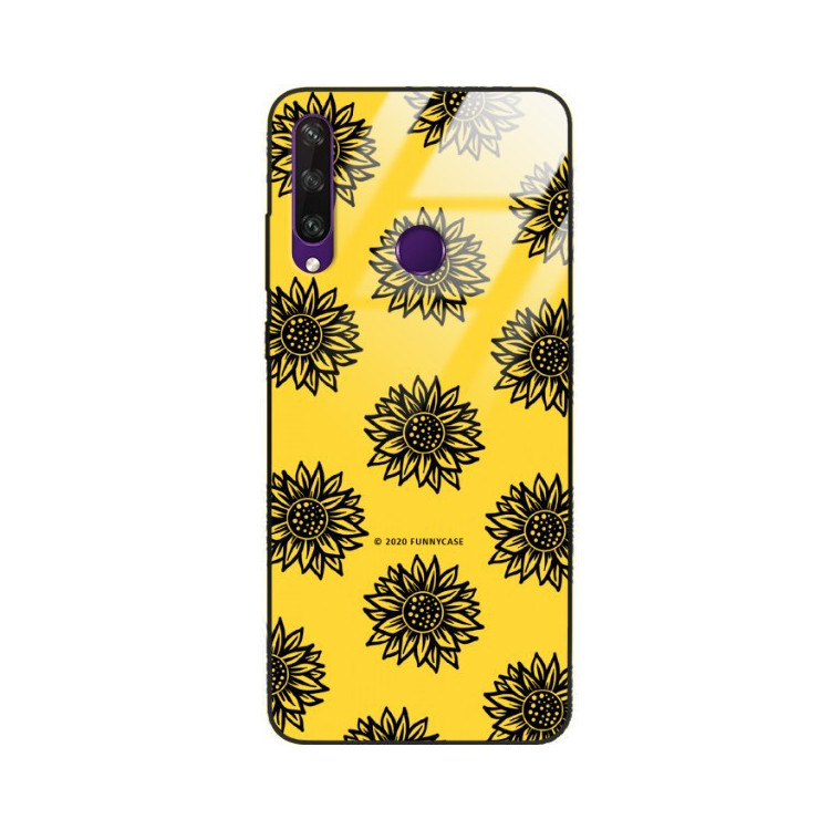 Etui Huawei Y6P, ST_SUNFLOWERS-2020-1-102 Wzory - FunnyCase