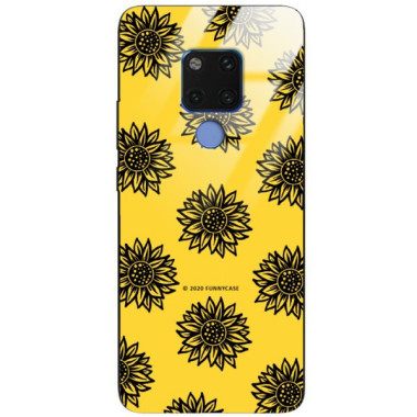 Etui Huawei MATE 20, ST_SUNFLOWERS-2020-1-102 Wzory - FunnyCase
