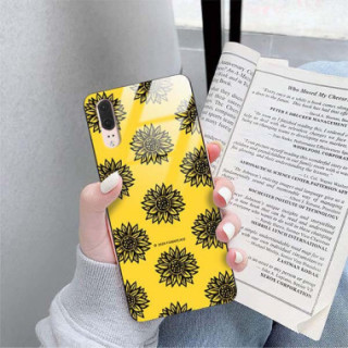 Etui Huawei P20, ST_SUNFLOWERS-2020-1-102 Wzory - FunnyCase