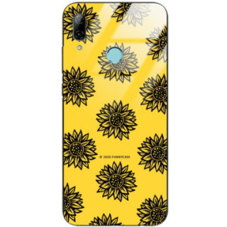 Etui Huawei P SMART 2019, ST_SUNFLOWERS-2020-1-102 Wzory - FunnyCase