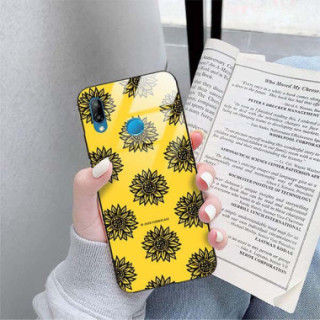 ETUI BLACK CASE GLASS NA TELEFON HUAWEI P30 LITE ST_SUNFLOWERS-2020-1-102