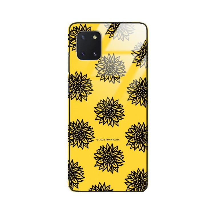 Etui Samsung GALAXY A81 / NOTE 10 LITE, ST_SUNFLOWERS-2020-1-102 Wzory - FunnyCase