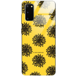 Etui Samsung GALAXY S20, ST_SUNFLOWERS-2020-1-102 Wzory - FunnyCase