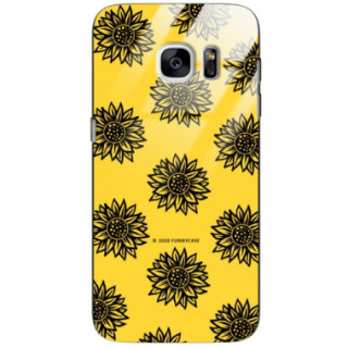 Etui Samsung GALAXY S7, ST_SUNFLOWERS-2020-1-102 Wzory - FunnyCase
