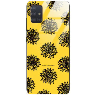 Etui Samsung GALAXY A51, ST_SUNFLOWERS-2020-1-102 Wzory - FunnyCase