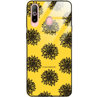 Etui Samsung GALAXY A60, ST_SUNFLOWERS-2020-1-102 Wzory - FunnyCase