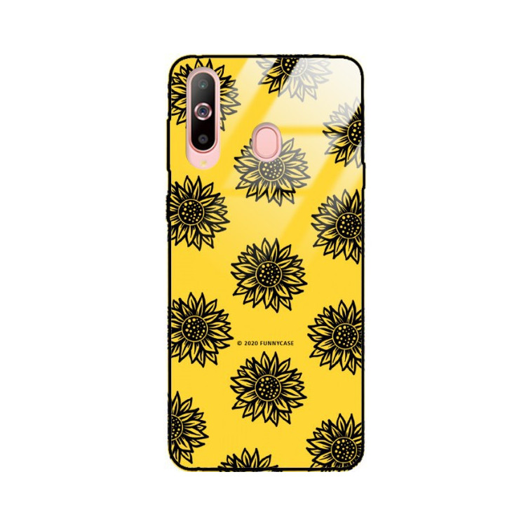 Etui Samsung GALAXY A60, ST_SUNFLOWERS-2020-1-102 Wzory - FunnyCase