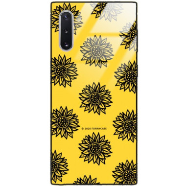 Etui Samsung GALAXY NOTE 10, ST_SUNFLOWERS-2020-1-102 Wzory - FunnyCase