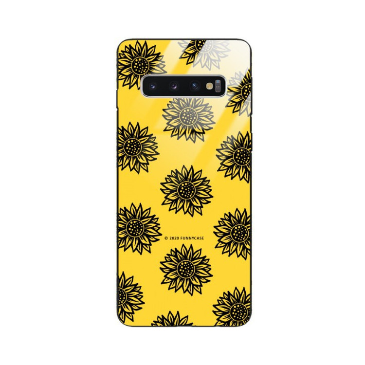 Etui Samsung GALAXY S10, ST_SUNFLOWERS-2020-1-102 Wzory - FunnyCase