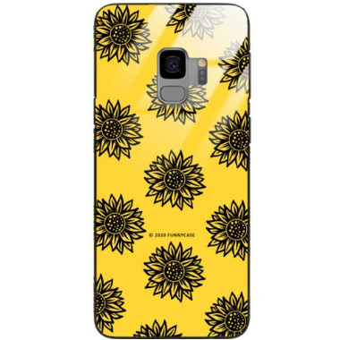 Etui Samsung GALAXY S9, ST_SUNFLOWERS-2020-1-102 Wzory - FunnyCase