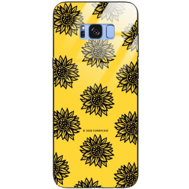 Etui Samsung GALAXY S8 PLUS, ST_SUNFLOWERS-2020-1-102 Wzory - FunnyCase