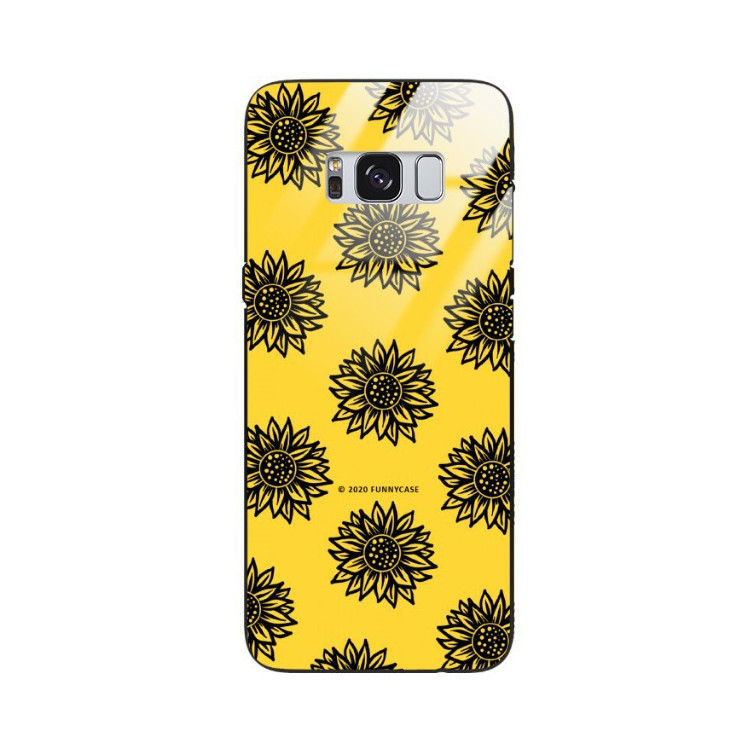 Etui Samsung GALAXY S8, ST_SUNFLOWERS-2020-1-102 Wzory - FunnyCase