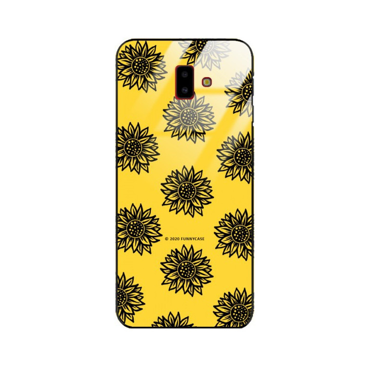 Etui Samsung GALAXY J6 PLUS 2018, ST_SUNFLOWERS-2020-1-102 Wzory - FunnyCase