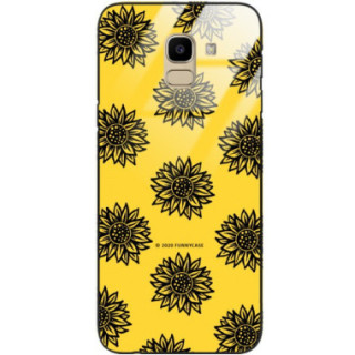 Etui Samsung GALAXY J6 2018, ST_SUNFLOWERS-2020-1-102 Wzory - FunnyCase