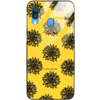 Etui Samsung GALAXY A40, ST_SUNFLOWERS-2020-1-102 Wzory - FunnyCase