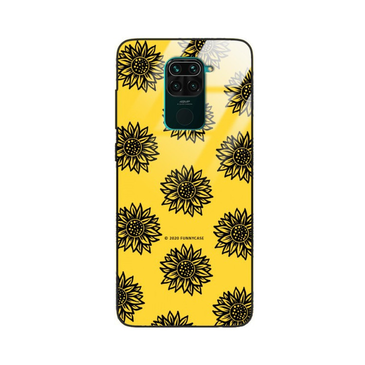 Etui Xiaomi REDMI NOTE 9, ST_SUNFLOWERS-2020-1-102 Wzory - FunnyCase