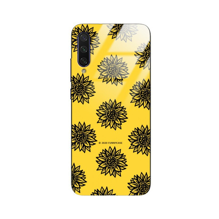 Etui Xiaomi MI A3 LITE, ST_SUNFLOWERS-2020-1-102 Wzory - FunnyCase