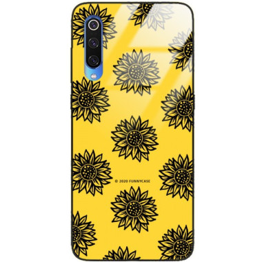 Etui Xiaomi MI9, ST_SUNFLOWERS-2020-1-102 Wzory - FunnyCase