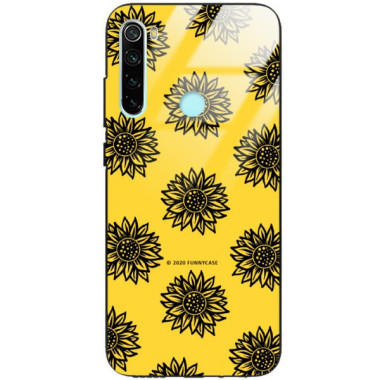 Etui Xiaomi REDMI NOTE 8, ST_SUNFLOWERS-2020-1-102 Wzory - FunnyCase