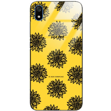 Etui Xiaomi REDMI 7A, ST_SUNFLOWERS-2020-1-102 Wzory - FunnyCase