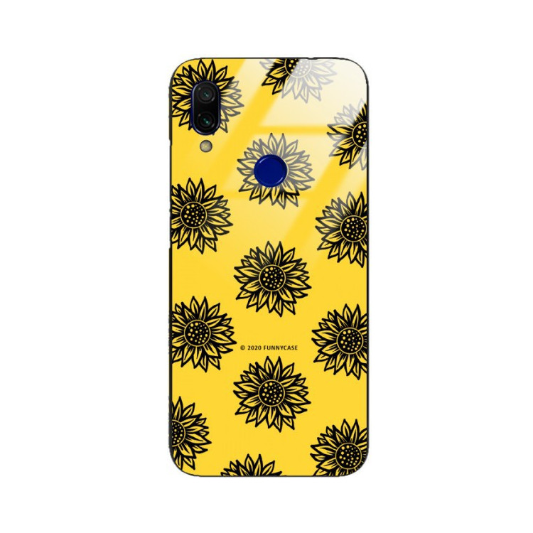 Etui Xiaomi REDMI 7, ST_SUNFLOWERS-2020-1-102 Wzory - FunnyCase