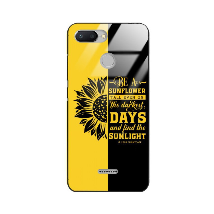 Etui Xiaomi REDMI 6, ST_SUNFLOWERS-2020-1-102 Wzory - FunnyCase