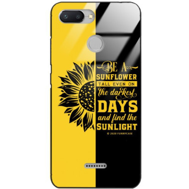 Etui Xiaomi REDMI 6, ST_SUNFLOWERS-2020-1-102 Wzory - FunnyCase