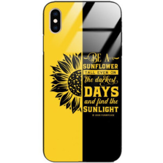 Etui Apple IPHONE XS MAX, ST_SUNFLOWERS-2020-1-103 Wzory - FunnyCase