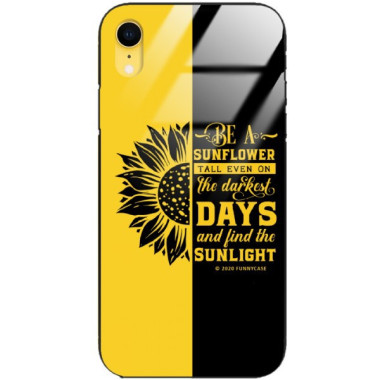 Etui Apple IPHONE XR, ST_SUNFLOWERS-2020-1-103 Wzory - FunnyCase