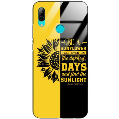 Etui Huawei Y7 2019, ST_SUNFLOWERS-2020-1-103 Wzory - FunnyCase