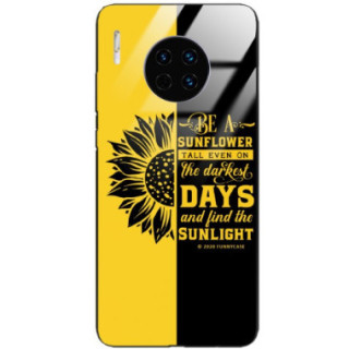 ETUI BLACK CASE GLASS NA TELEFON HUAWEI MATE 30 PRO ST_SUNFLOWERS-2020-1-103