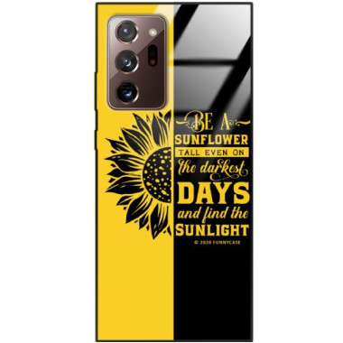 Etui Samsung GALAXY NOTE 20 ULTRA, ST_SUNFLOWERS-2020-1-103 Wzory - FunnyCase